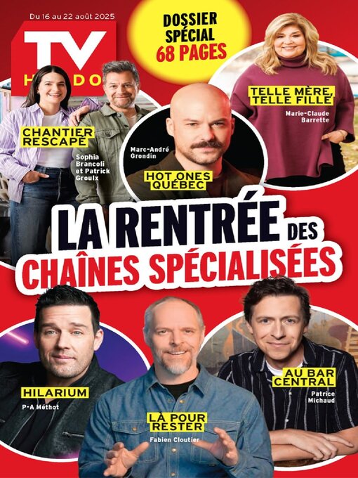 Title details for TV Hebdo by TVA Publications Inc. - Available